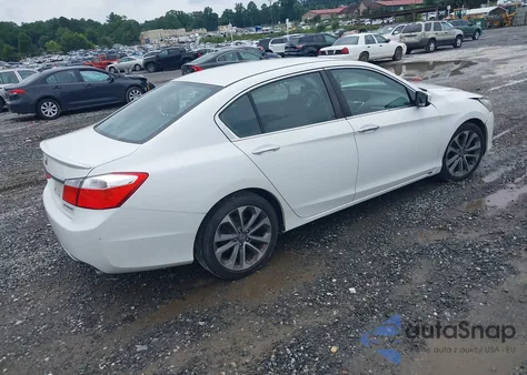 2013 Honda Accord Sport из США, поврежденный, VIN 1HGCR2F54DA133606